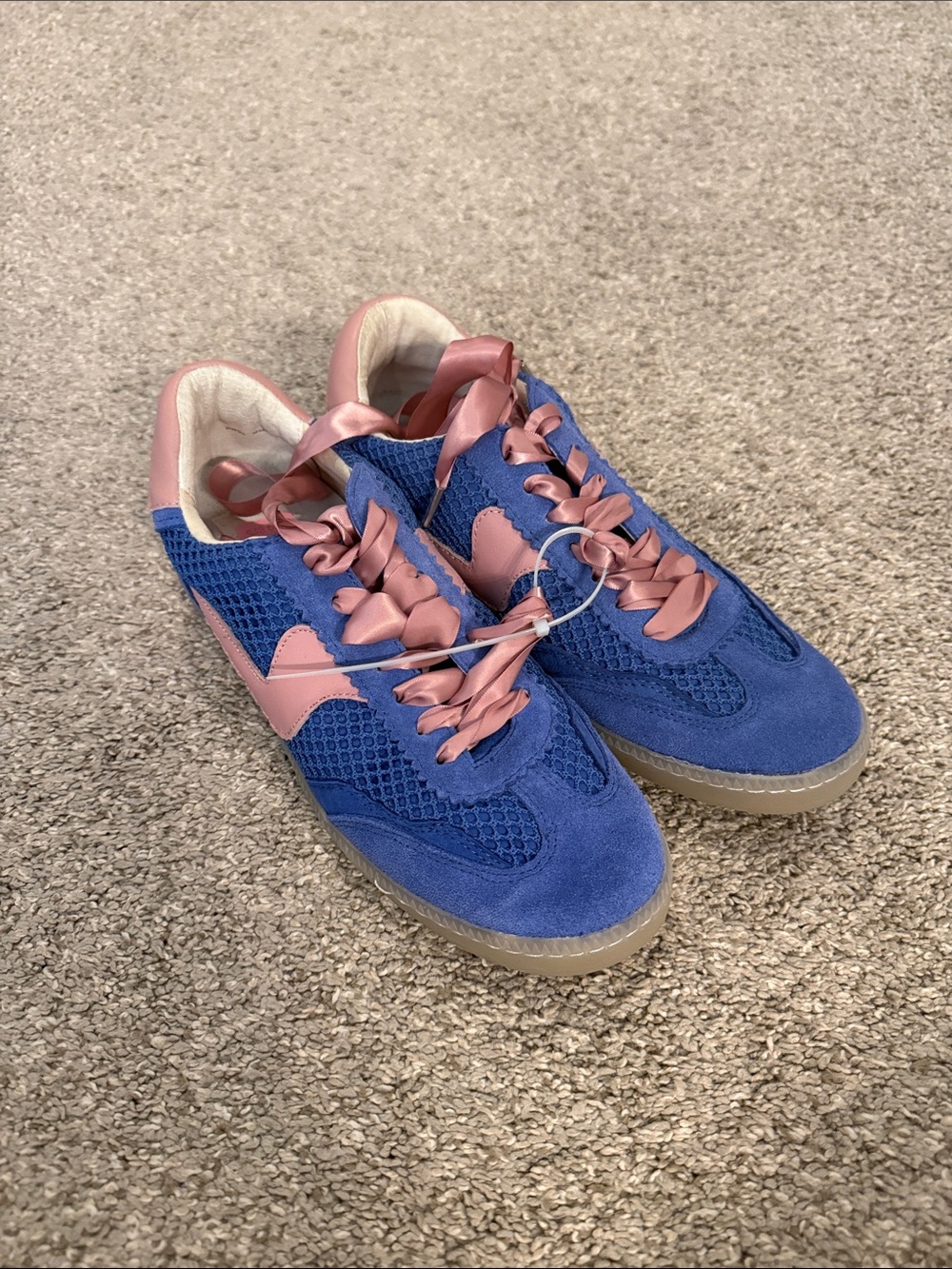Dolce Vita Blue and Pink Women's Fashion Sneakers
